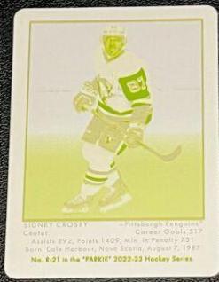 Sidney Crosby [Yellow Refractor] #R-21