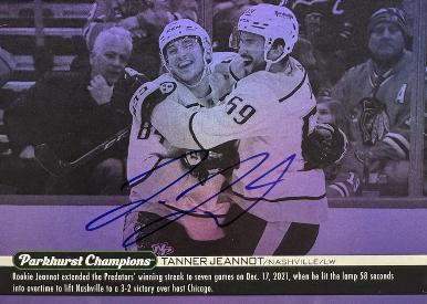 Tanner Jeannot [Autograph] #WI-24