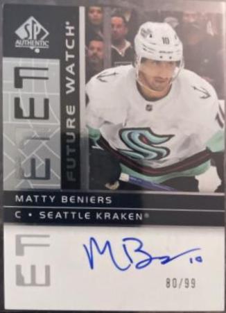 Matty Beniers #RFWA2-BE