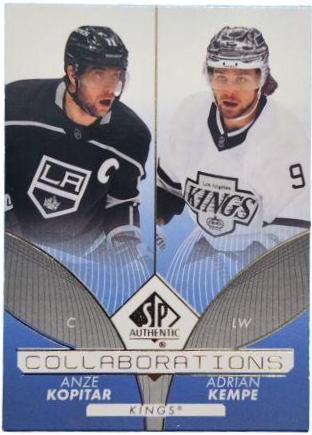 Anze Kopitar, Adrian Kempe [Blue] #C-19