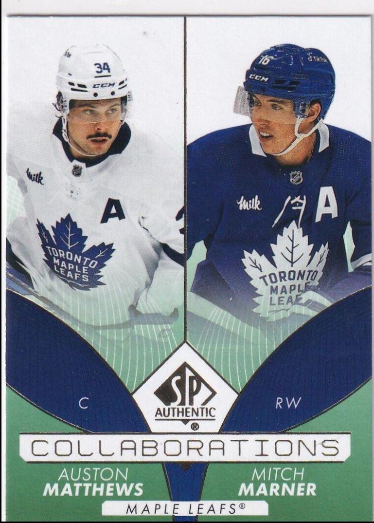 Auston Matthews, Mitch Marner [Green] #C-21