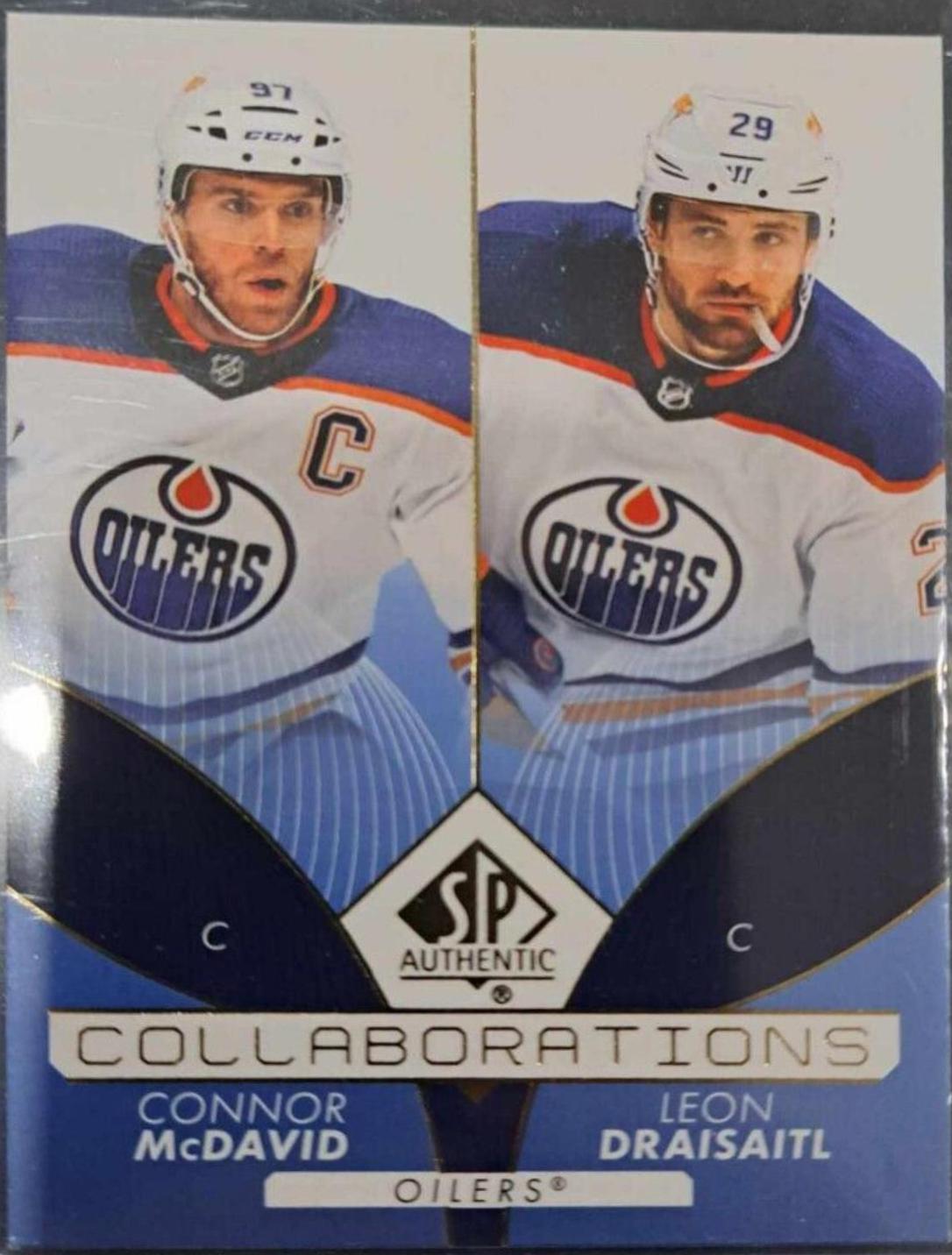 Connor McDavid, Leon Draisaitl [Blue] #C-1