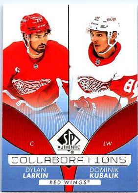 Dylan Larkin, Dominik Kubalik [Blue] #C-23