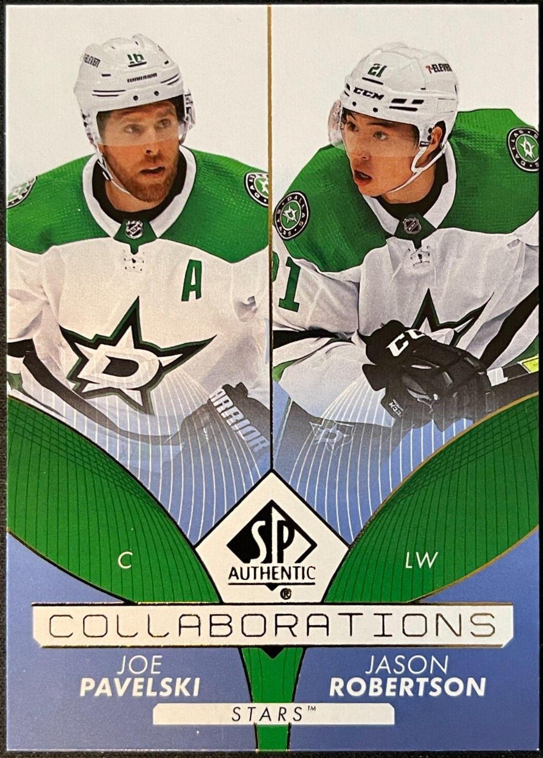 Joe Pavelski, Jason Robertson [Blue] #C-2