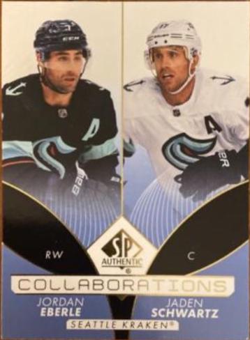 Jordan Eberle, Jaden Schwartz [Blue] #C-25