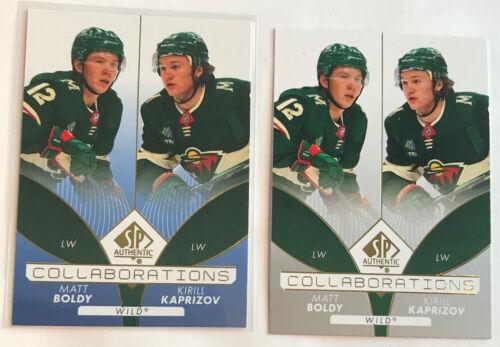 Matt Boldy, Kirill Kaprizov [Blue] #C-12
