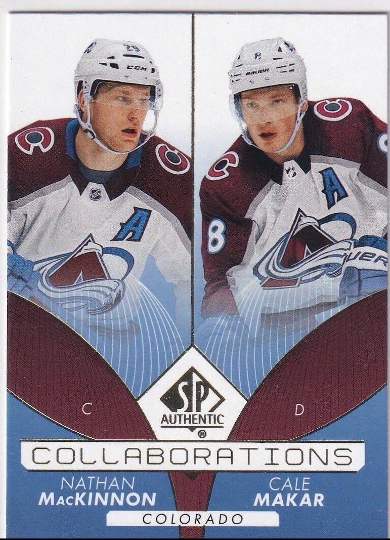 Nathan MacKinnon, Cale Makar [Blue] #C-10