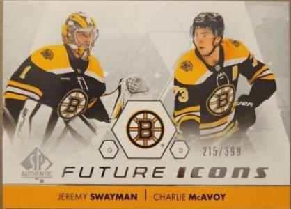 Jeremy Swayman, Charlie McAvoy #FI-3