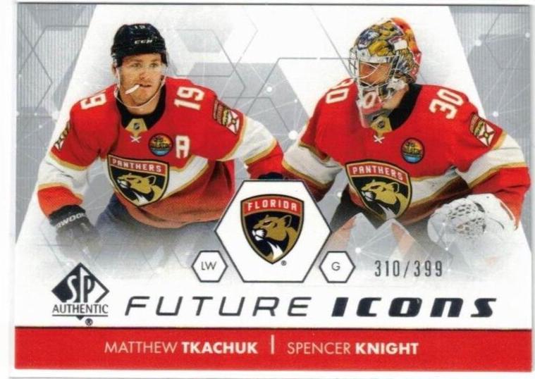 Matthew Tkachuk, Spencer Knight #FI-13