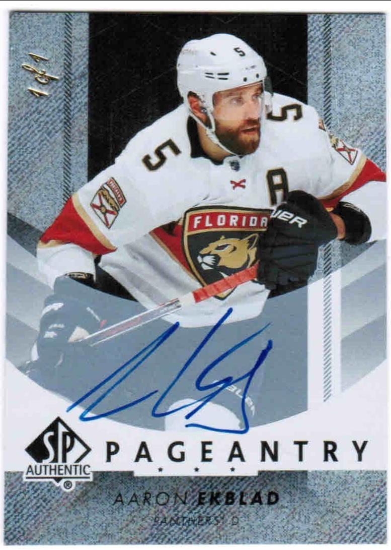 Aaron Ekblad [Autograph Black] #P-45