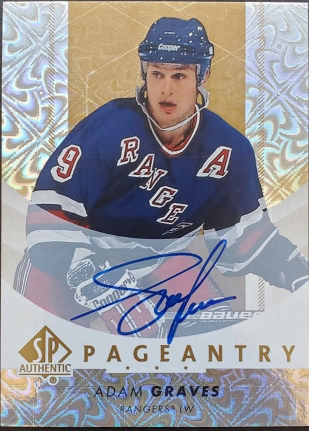 Adam Graves [Autograph] #P-54