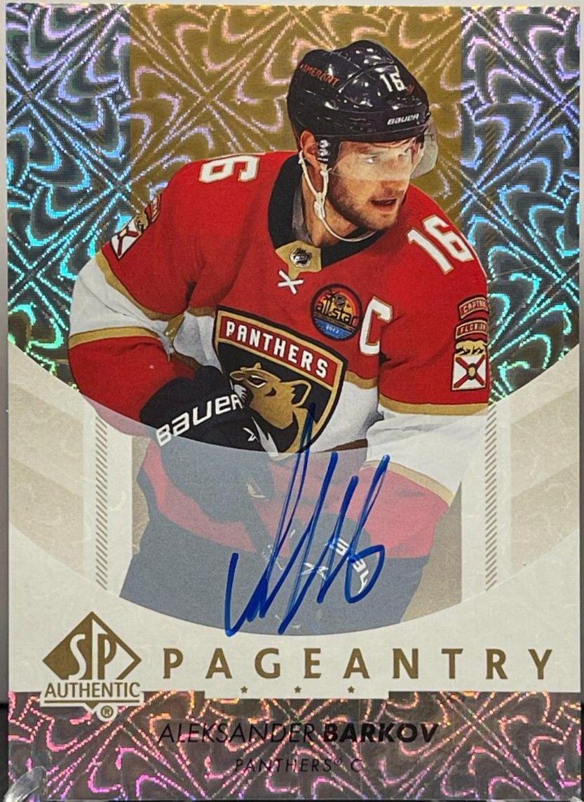 Aleksander Barkov [Autograph] #P-47
