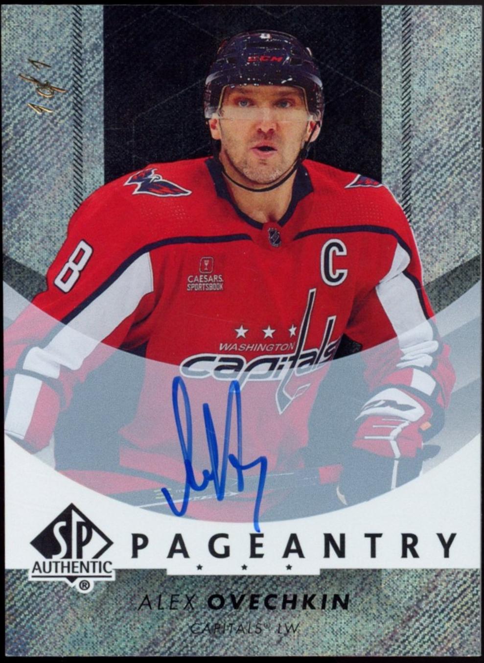 Alex Ovechkin [Autograph Black] #P-8