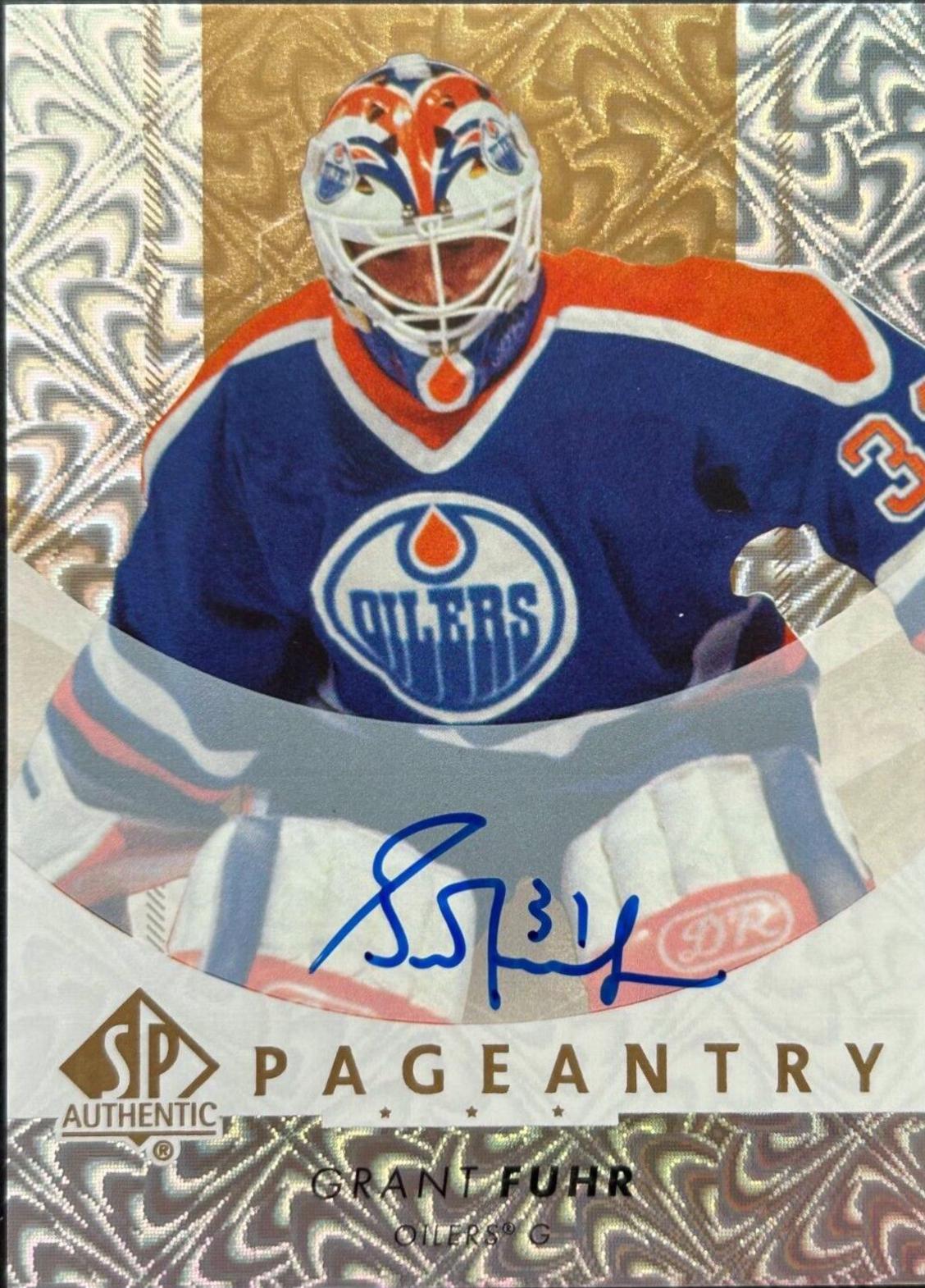 Grant Fuhr [Autograph] #P-53