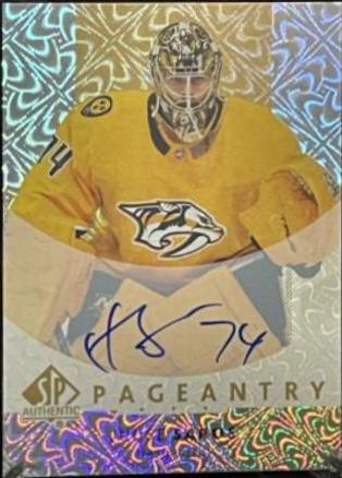 Juuse Saros [Autograph] #P-21