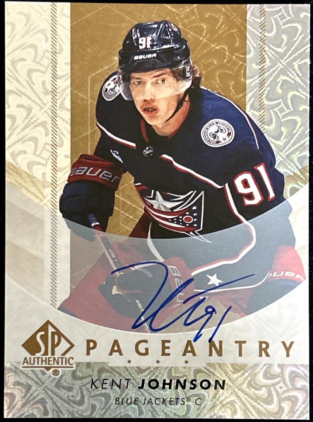 Kent Johnson [Autograph] #P-75