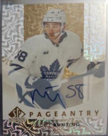 Michael Bunting [Autograph] #P-49