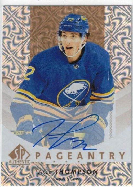 Tage Thompson [Autograph] #P-23