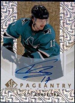 Thomas Bordeleau [Autograph] #P-71