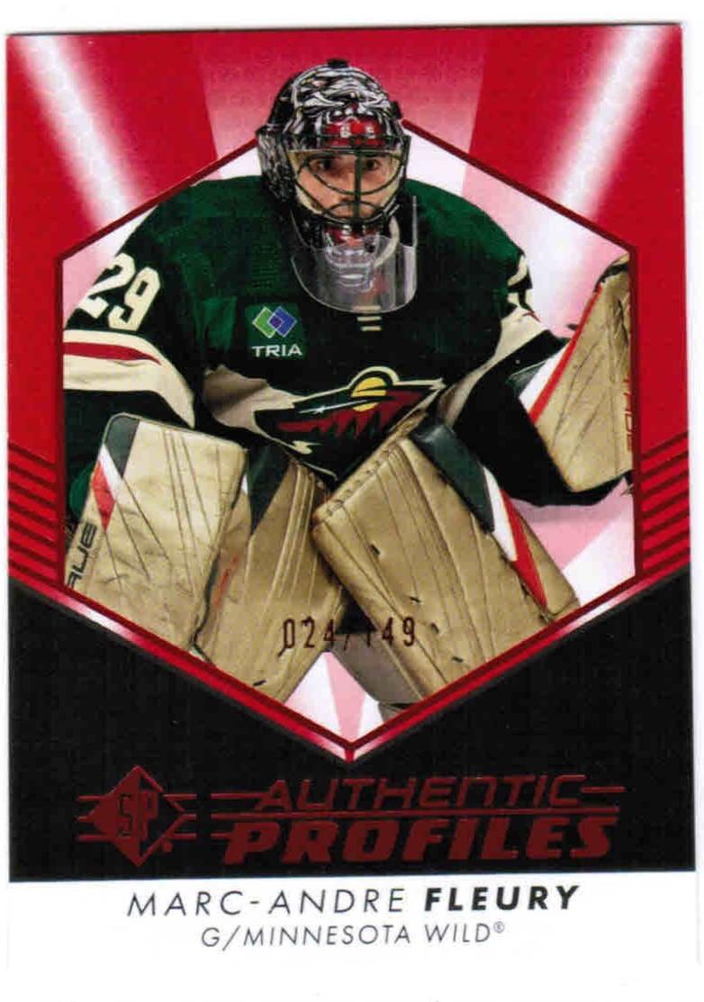 Marc Andre Fleury [Red] #AP-12