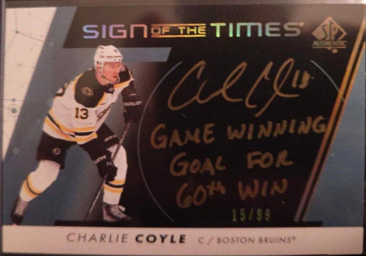 Charlie Coyle [Black] #SOTT-CC