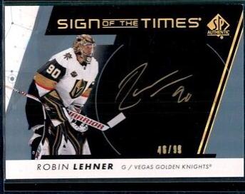 Robin Lehner [Black] #SOTT-RL