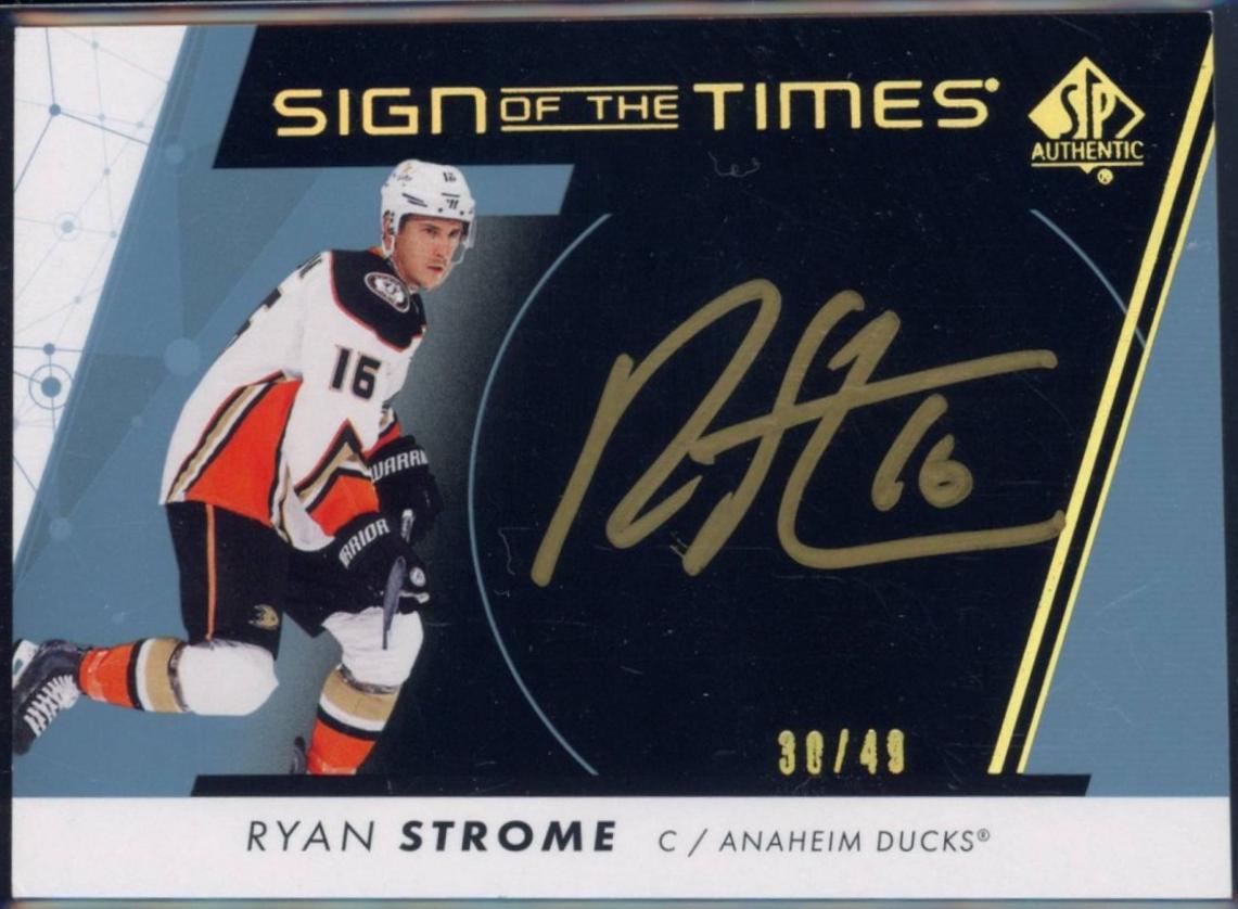 Ryan Strome [Black] #SOTT-ST