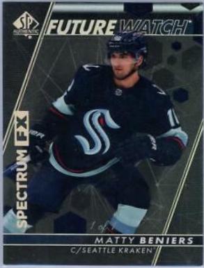 Matty Beniers [Black] #S-100