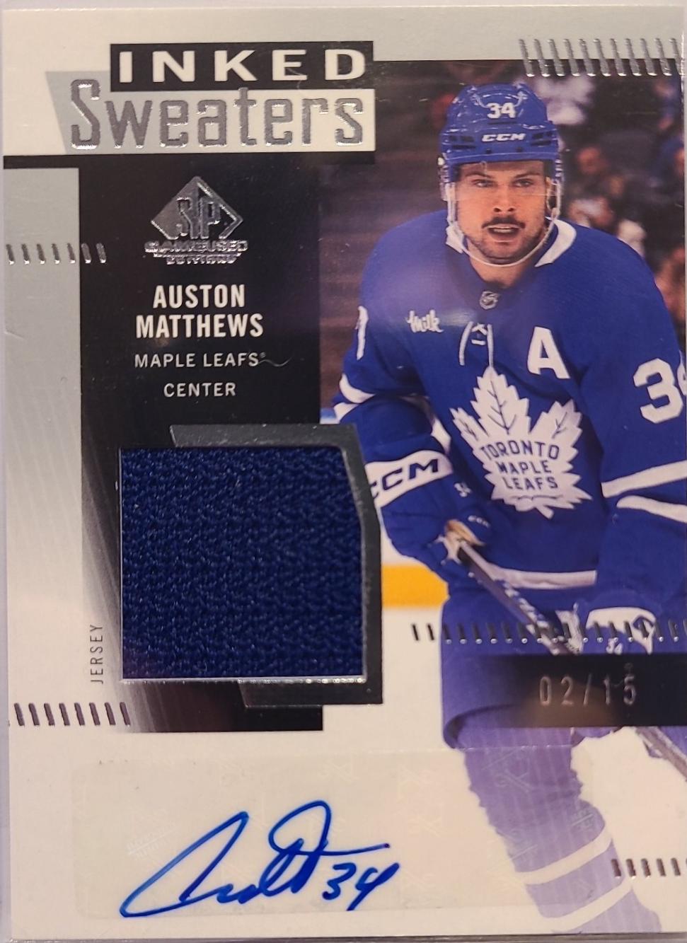 Auston Matthews #IS-AM