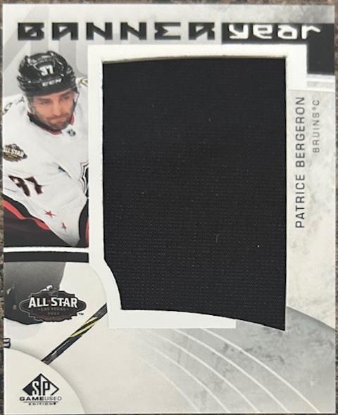 Patrice Bergeron #BYAS-PB