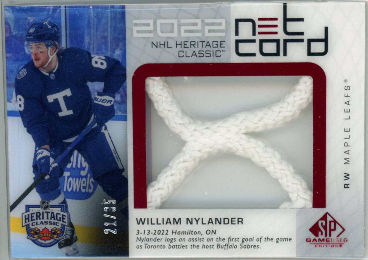 William Nylander #HCN-WN