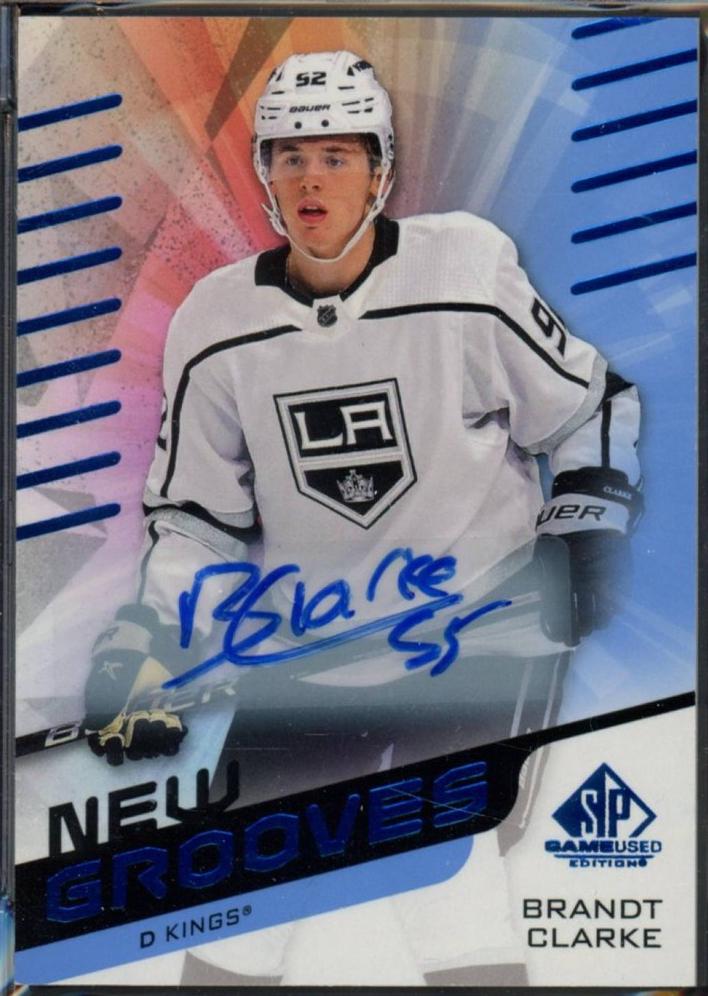 Brandt Clarke [Blue Autograph] #NG-15