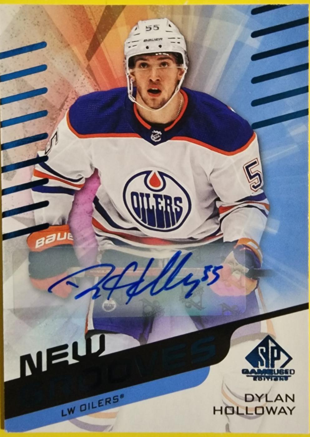 Dylan Holloway [Blue Autograph] #NG-8