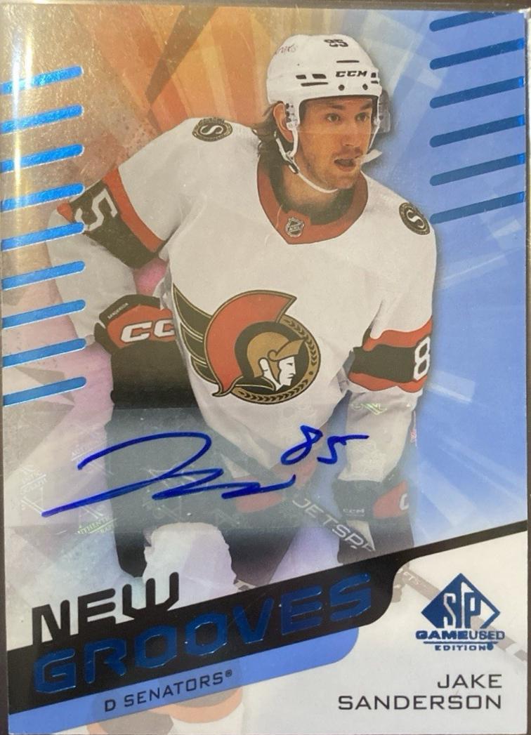 Jake Sanderson [Blue Autograph] #NG-19