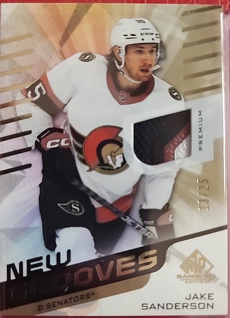 Jake Sanderson [Red Jersey Autograph] #NG-19