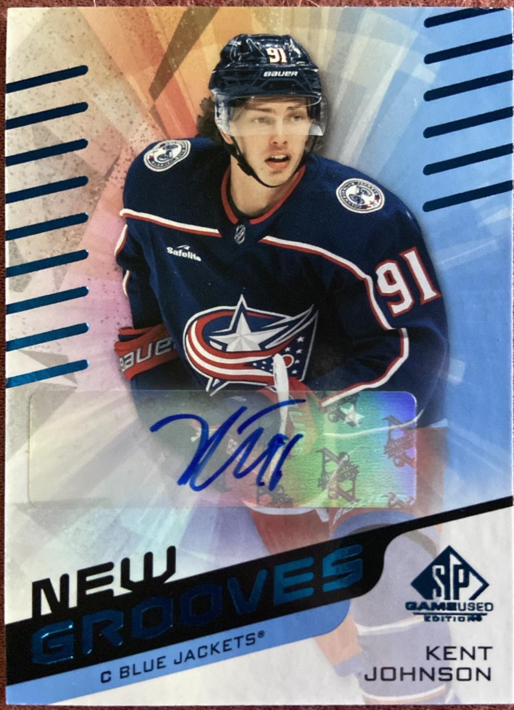 Kent Johnson [Blue Autograph] #NG-4