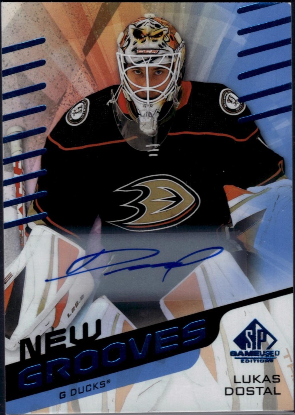 Lukas Dostal [Blue Autograph] #NG-7