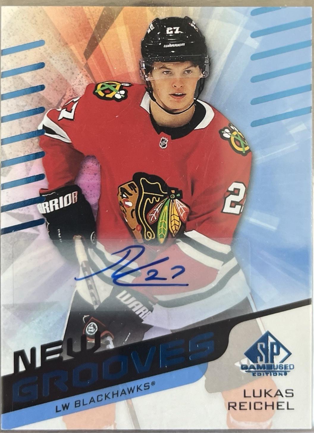 Lukas Reichel [Blue Autograph] #NG-9