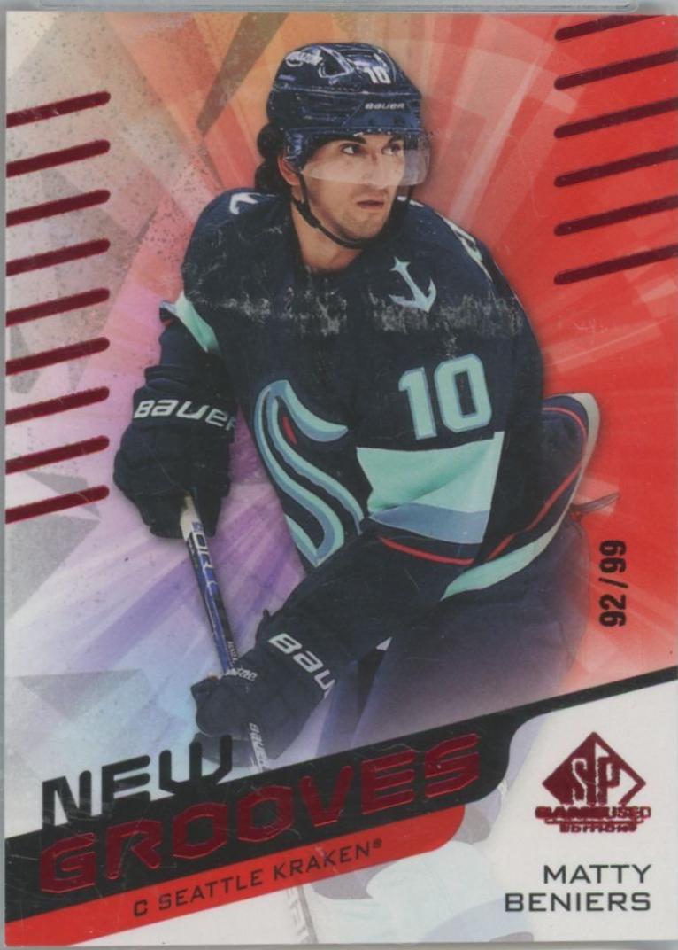 Matty Beniers [Red] #NG-3