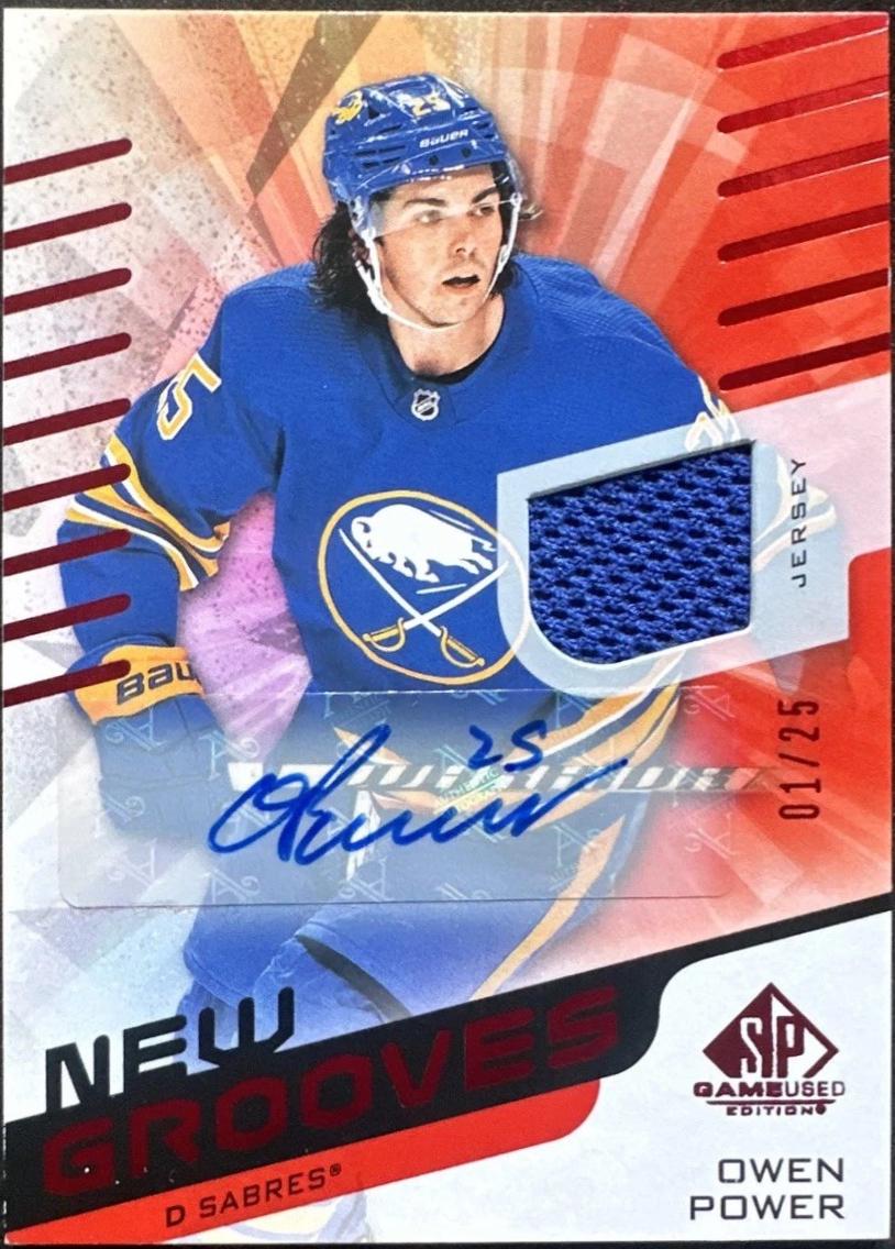 Owen Power [Red Jersey Autograph] #NG-2