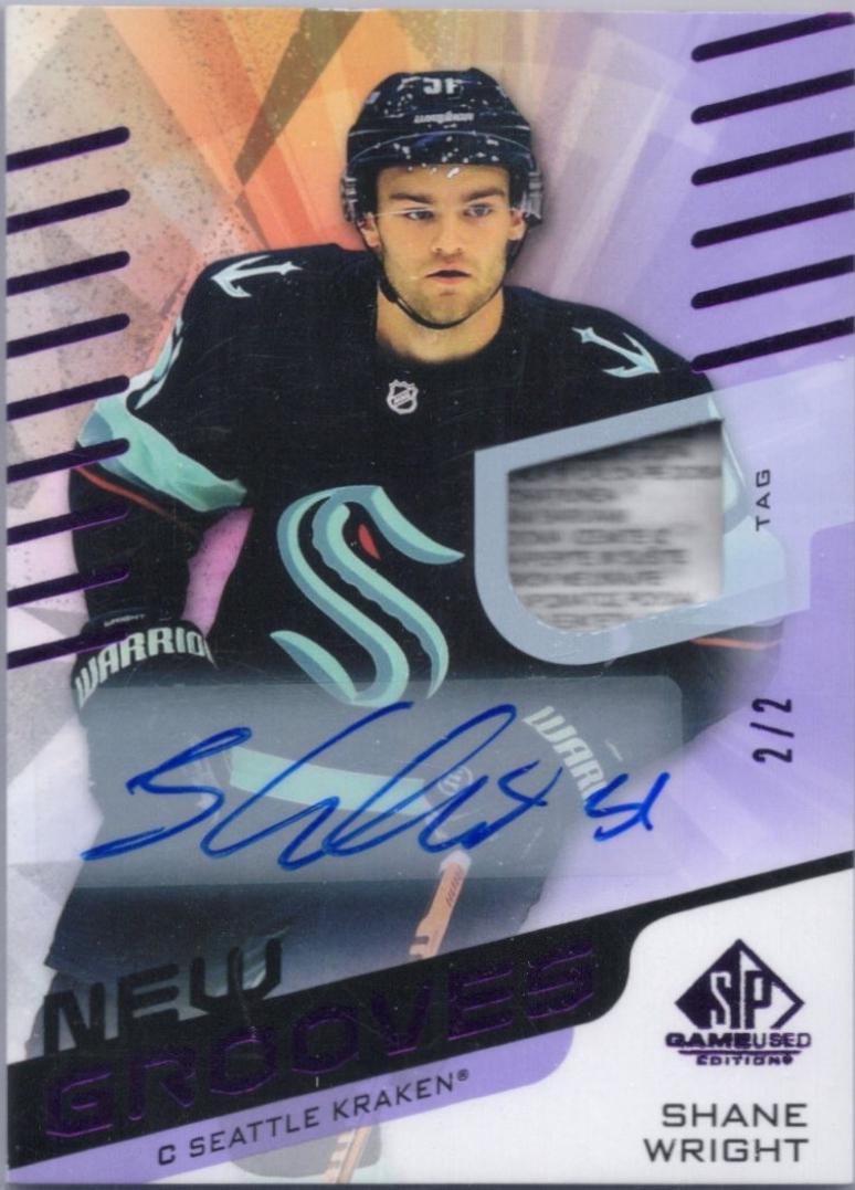 Shane Wright [Purple Tag Autograph] #NG-13