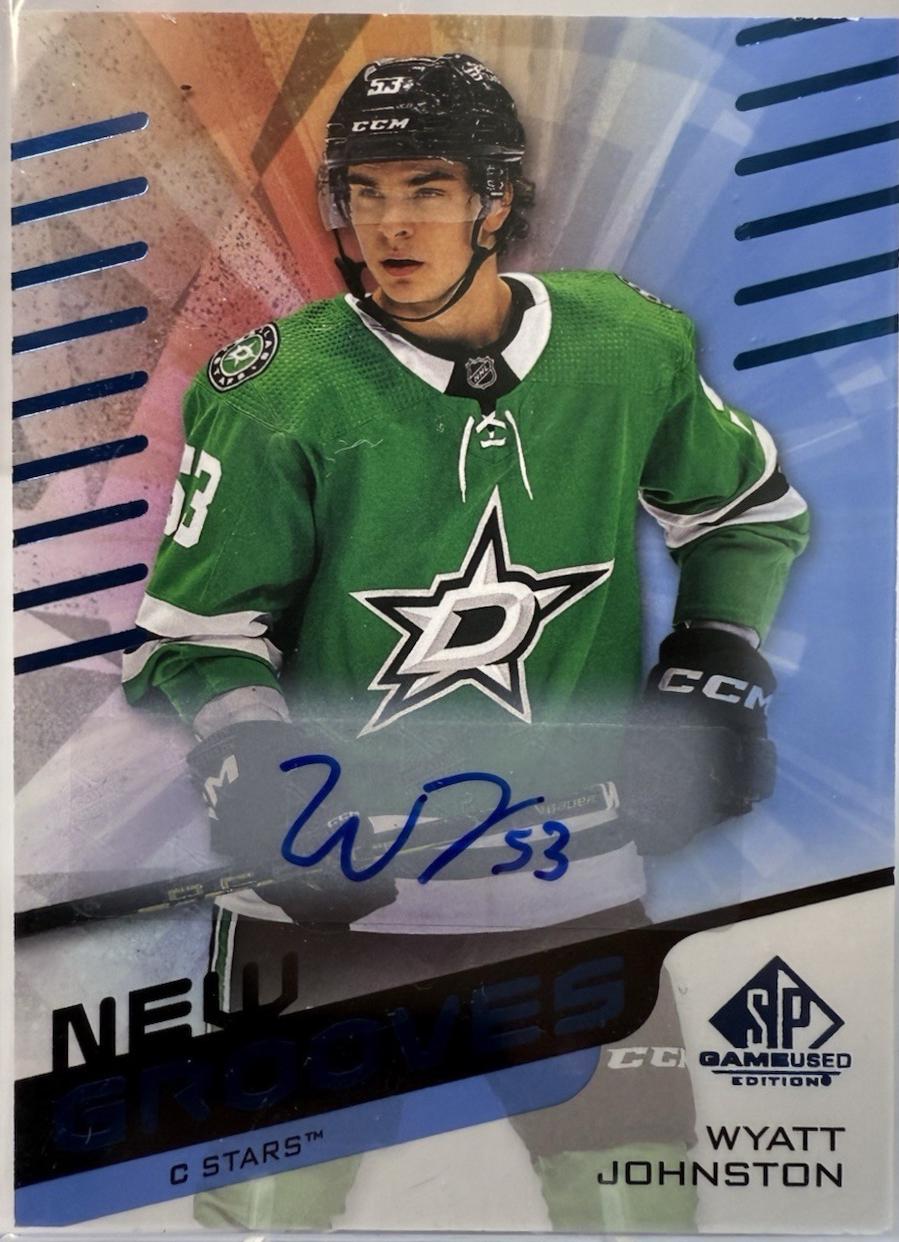 Wyatt Johnston [Blue Autograph] #NG-20