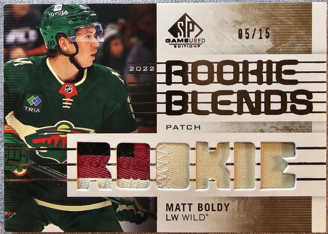 Matt Boldy [Patch] #RB-MB