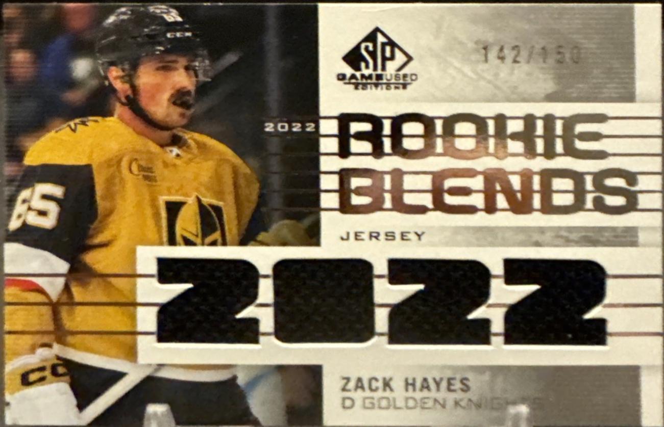 Zack Hayes #RB-ZH