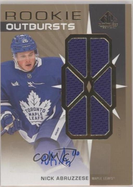 Nick Abruzzese [Autograph] #RO-NA