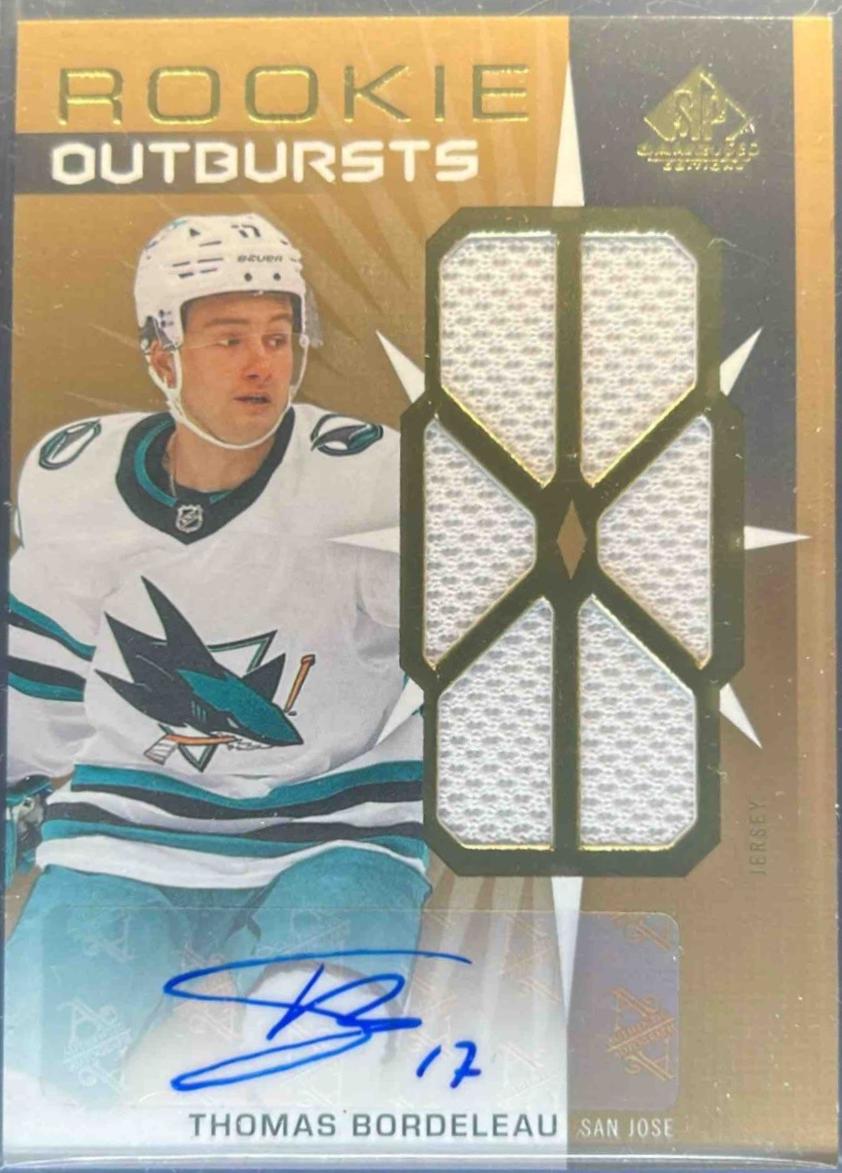 Thomas Bordeleau [Autograph] #RO-TB