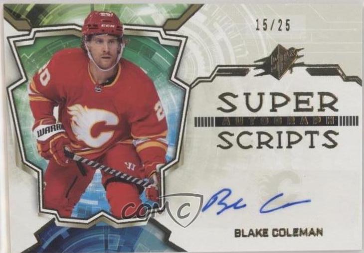 Blake Coleman [Gold] #SS-BC