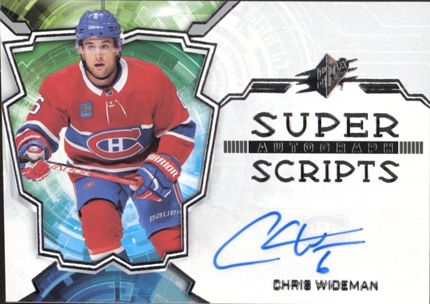 Chris Wideman #SS-CW
