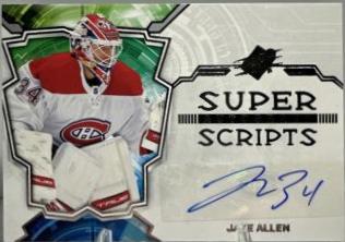 Jake Allen #SS-JA