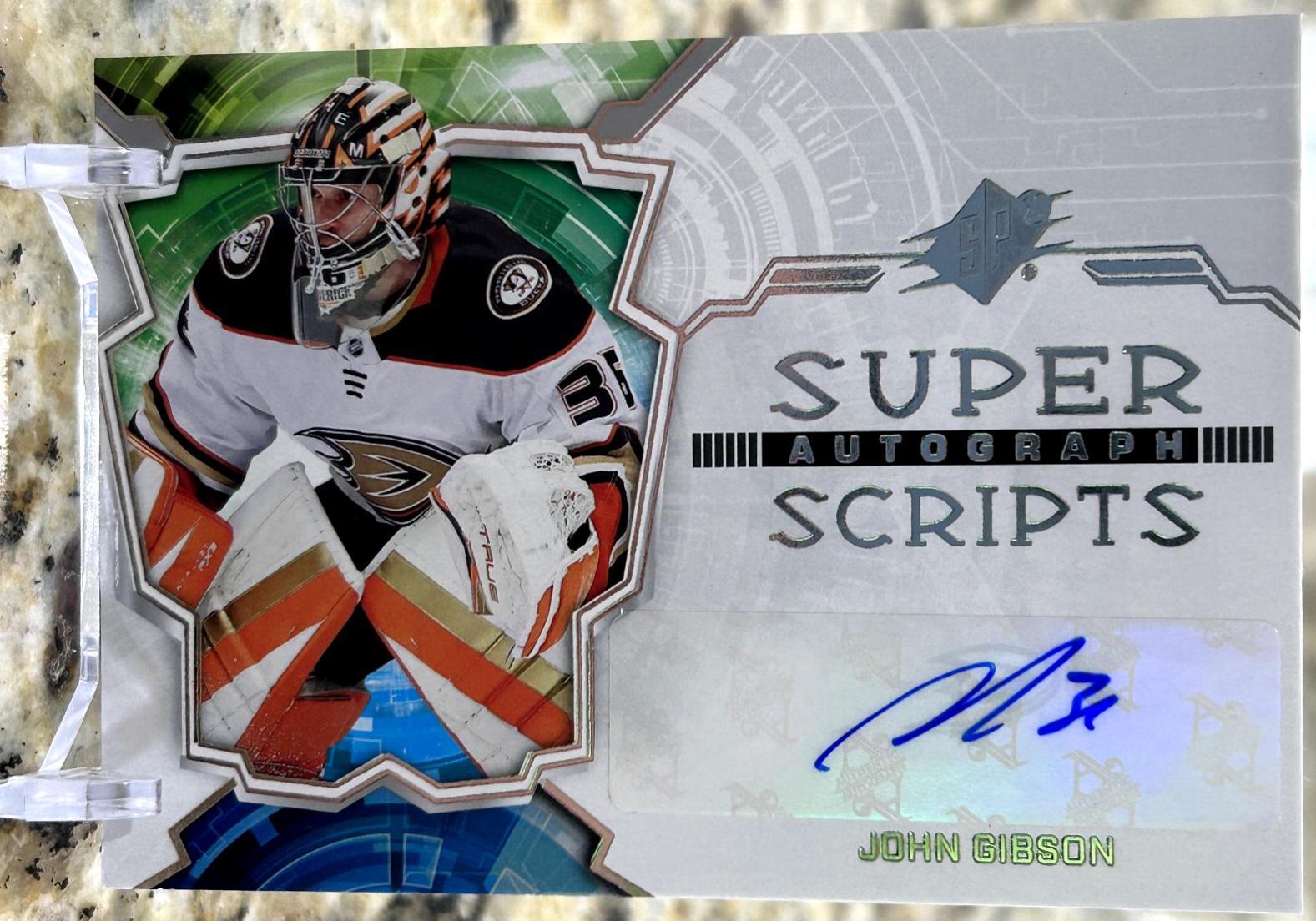 John Gibson #SS-JG